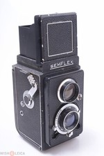 ✅ SEM, SEMFLEX OTOMATIC SCARSA FOTOCAMERA TLR 6X6CM SOM BERTHIOT 75MM OBIETTIVO 3,5 FLOR
