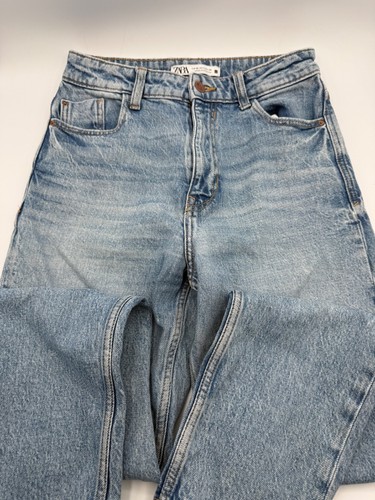 Zara women blue denim jeans - blue,