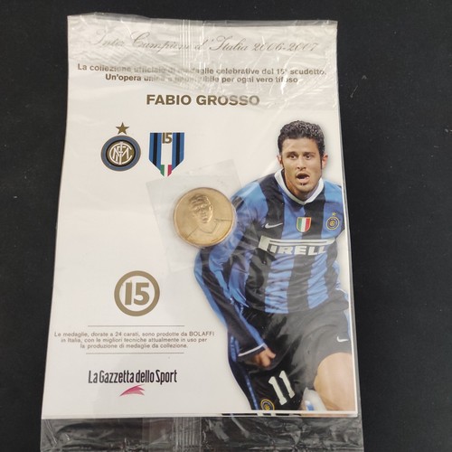 Medaglia inter campione - medaglia,