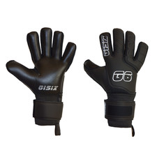 G6 Gisix Guanti da portiere Effect 25 Black da adulto calcio calcetto futsal