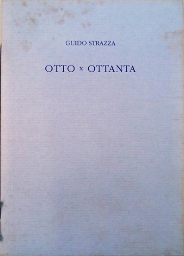Guido strazza otto x - guido,