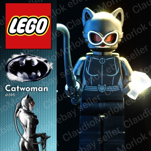 Lego catwoman red - ⭐, goggles