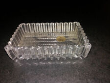 Svuotatasche posacenere vetro cristallo molaro RCR Royal Cristal Rock