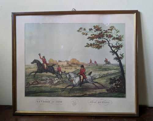 Stampa colori caccia - stampa, a