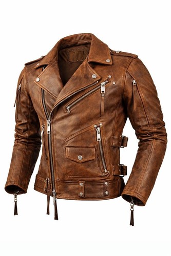 Giacca motociclista uomo - giacca,