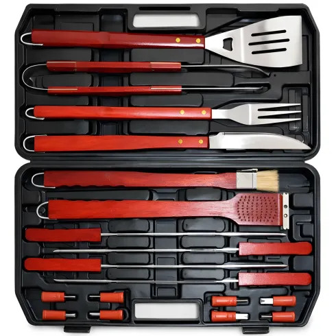 Set utensili barbecue - utensili, pezzi