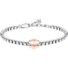 Bracciale uomo/ragazzo gioielli Morellato MOTOWN SALS111 acciaio e pvd rosa