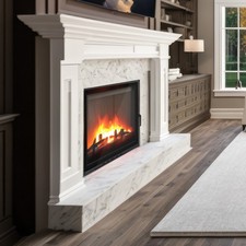 Inserto per camino in ghisa KRATKI AMELIA Potenza 21kW Kit di montaggio