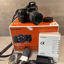 Sony alpha a200 2mp kit - alpha,
