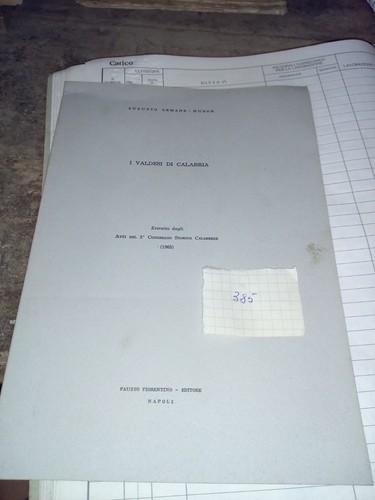 385n valdesi calabria - i,