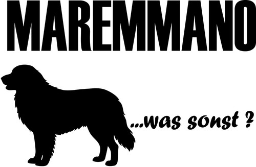 Adesivo maremmano sticker - maremmano,