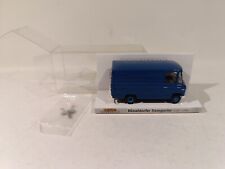 Brekina 36813, Mercedes Benz L 406 D furgone, blu, confezione originale, 1:87, scala H0