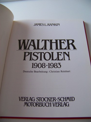 Walther pistolen 1908 1983 - walther,