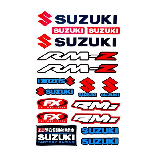 Adesivi suzuki casco moto - casco,