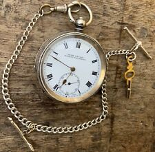 Antico orologio da tasca in argento .925 leva Acme 1920 ca. appena revisionato!