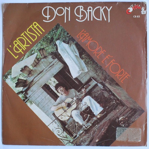 Don backy artista - don,