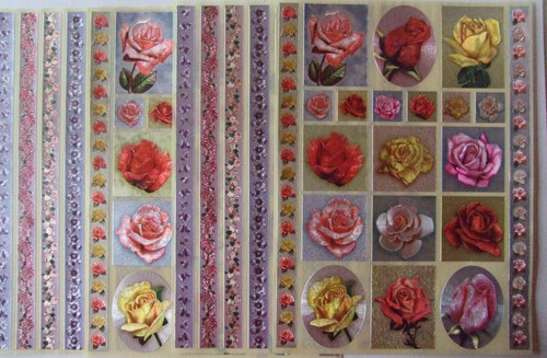 Rose bordi adesivi - +,