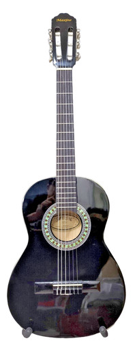 Chitarra classica nera - classica, 3/4