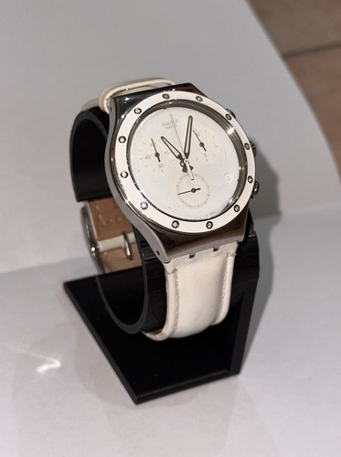 Swatch orologio acciaio - swatch, bianco