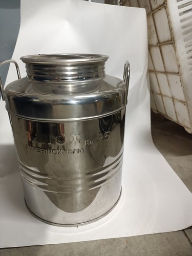 Contenitore olio inox - contenitore,