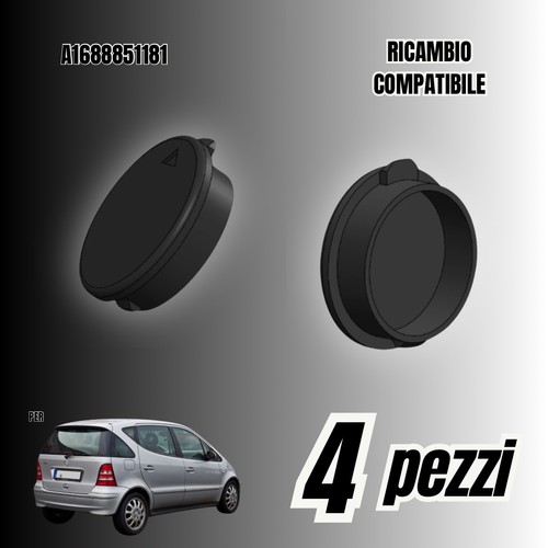 Tappi coperchi paraurti - 4, x