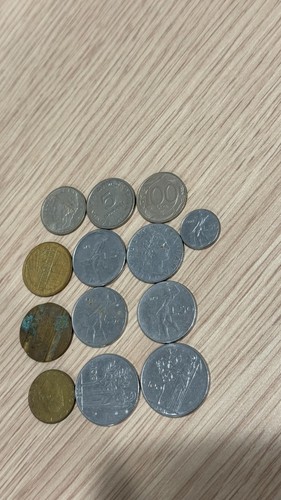 Lotto monete lire italiane - lire,
