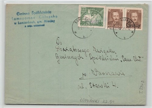122383 polonia lomianki 1951 - polonia,