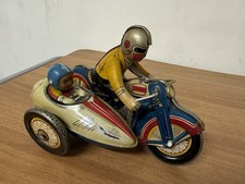 Tin Toy Clockwork Motorcycle