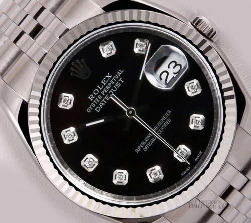 Rolex datejust acciaio - datejust, 36