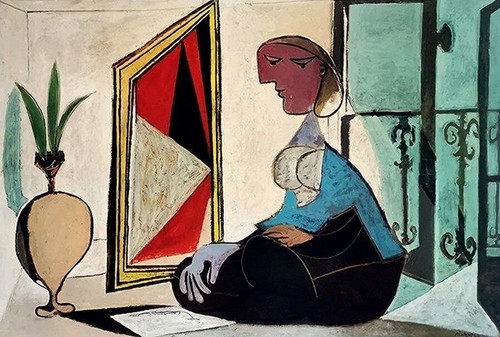 Pablo picasso femme au - picasso,