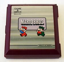 CGL/Nintendo game e WATCH Mario Bros 1980 LCD gioco elettronico portatile.