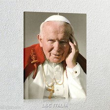 Papa Giovanni Paolo II QUADRO RELIGIONE CAPEZZALE QUADRI MODERNI ARREDAMENTO