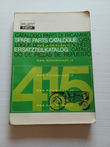 Fiat trattori serie 415 1965 - 415,