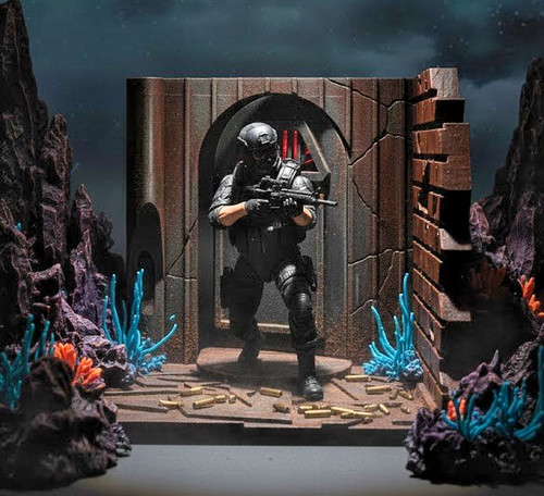 Diorama attacco porta tempesta - diorama,