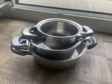 Set completo cucina acciaio