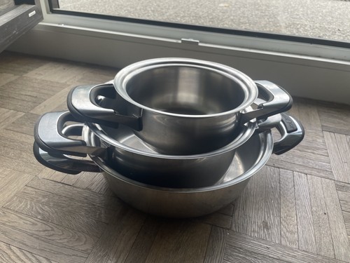 Set completo cucina acciaio