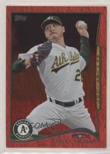 2014 Topps Red Hot Foil Scott Kazmir #371