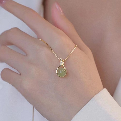 Collana giada hetian - collana,