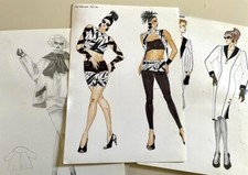 FASHION FIGURES/SKETCHES, NO