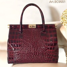 Borsa Donna a mano in vera pelle laccata 4 colori Bottega Carele BC9001