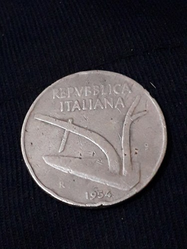 Moneta lire del 1954 - lire,