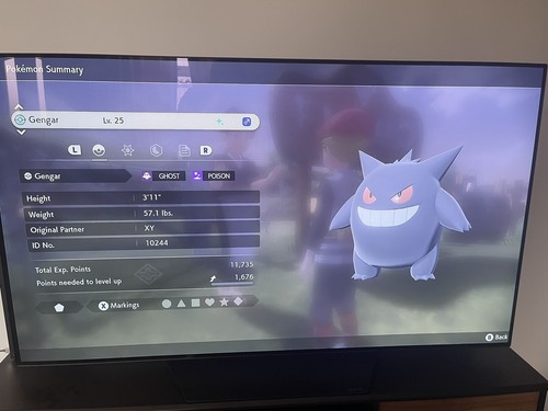 Shiny gengar pokemon leggende - shiny,