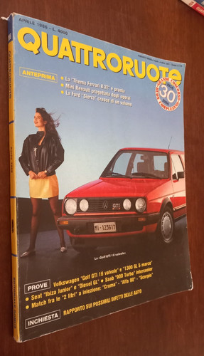 Quattroruote 366 1986 - quattroruote,