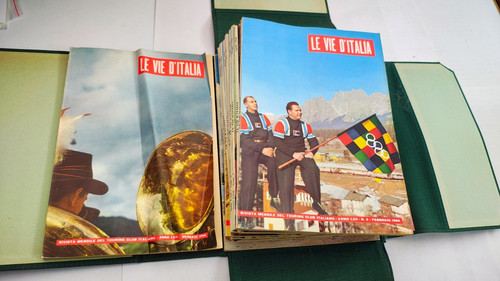 Vie italia cortina - le, 1956