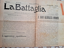 1912 CARRARA "LA BATTAGLIA"