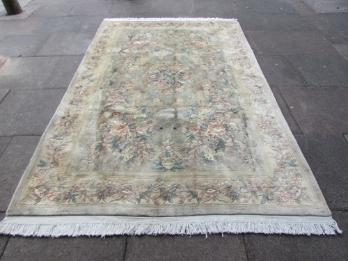 Tappeto grande lana grigio