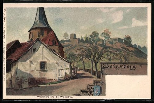 Cartolina weinsberg weiberfeu - cartolina,