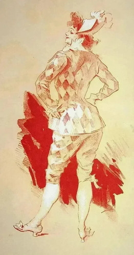 Jules cheret arlecchino - cheret:,