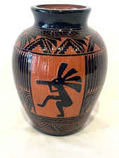 Vaso inciso Navajo ceramica