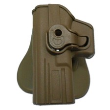FONDINA SOFTAIR ESTRAZIONE RAPIDA MANCINI SINISTRA PISTOLE GLOCK TAN WO-GB42LT